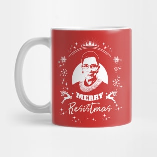 Holy RBG Happy Merry Resistmas Winter Holiday Tshirt Mug